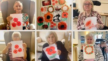 Hampshire Residents remembering Armistice Day